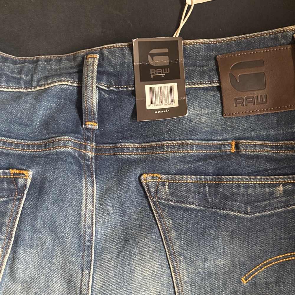 G-Star Dark Blue Slim Jeans - Picture 3 of 5